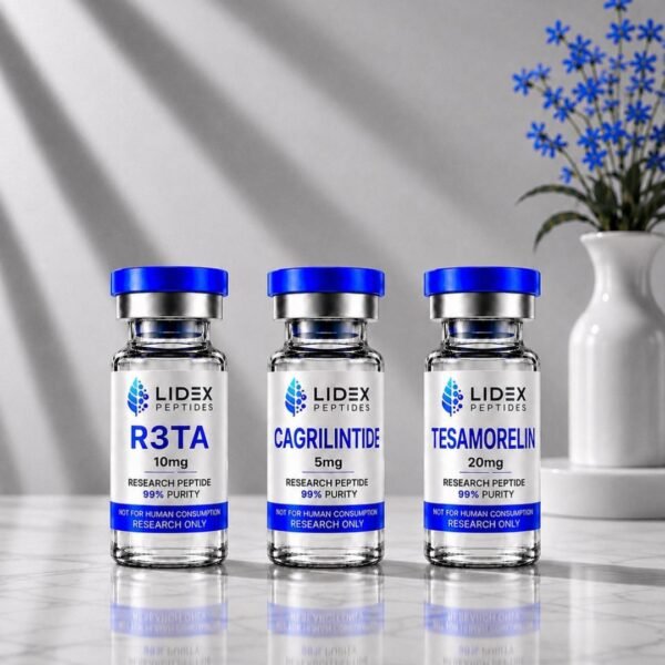 R3ta 10mg & Cagrilintide 5mg & Tesamorelin 20mg Tri Stack Research Only